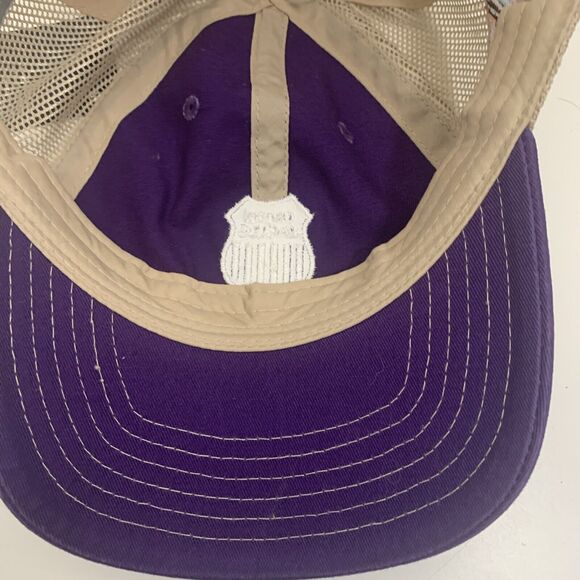 Union Pacific Railroad AHEAD Cap Hat Purple with Pride Flag on the side NWT - Picture 11 of 14